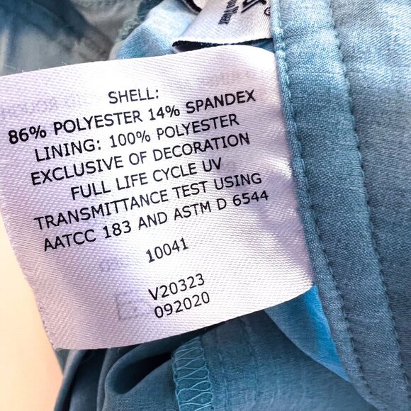 Coolibar Schooner Boardshorts UPF 50+ Size 14 Lightweight Water Repe… - Picture 13 of 14